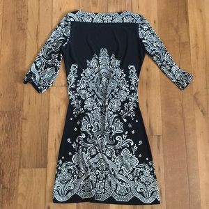 Forever Damask print dress